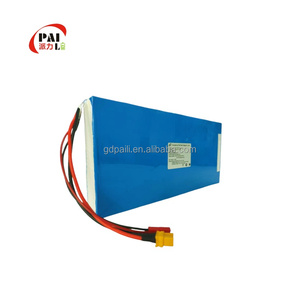 Smart 36V/48V/52V BMS RS485 232 CAN E-bikes Paquete de batería <span class=keywords><strong>18650</strong></span>/21700 Cilíndrico de iones de litio para Scooter Bicicleta eléctrica - Product Image 3