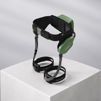 Exosquelette robotisé Plankexa en fibre de carbone et alliage d'aluminium, aide à la marche intelligente auto-adaptative pour membres inférieurs, batterie 5000 mAh