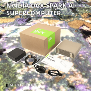 Superordinateur DGX GB10 Grace Blackwell AI Server avec interfaces USB-C, RJ45, QSFP, Nvidia DGX - Product Image 2
