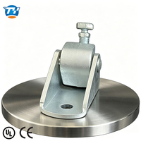 Collier de serrage anti-oscillation UTT10Q homologué UL, électrogalvanisé, raccord QT450 pour tuyau SCH40, conforme aux codes NFPA 13 et ASCE 7