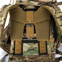 Sac à dos tactique 75L, sac à dos de trekking, MOLLE, cadre ergonomique léger pour l'entraînement, la chasse, le camping, la randonnée