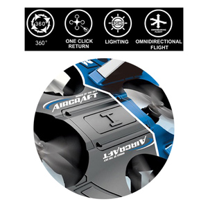 Đầy màu sắc LED thắp sáng lên ngoài trời điều khiển từ xa máy bay bay bay bọt máy bay chiến đấu máy bay máy bay phóng RC đồ chơi cho trẻ em - Product Image 6