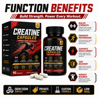 Capsules dures de Bétaïne monohydratée, L-Carnitine et Créatine, très vendues, pour hommes et femmes, complément sportif pour l'entraînement en salle de sport