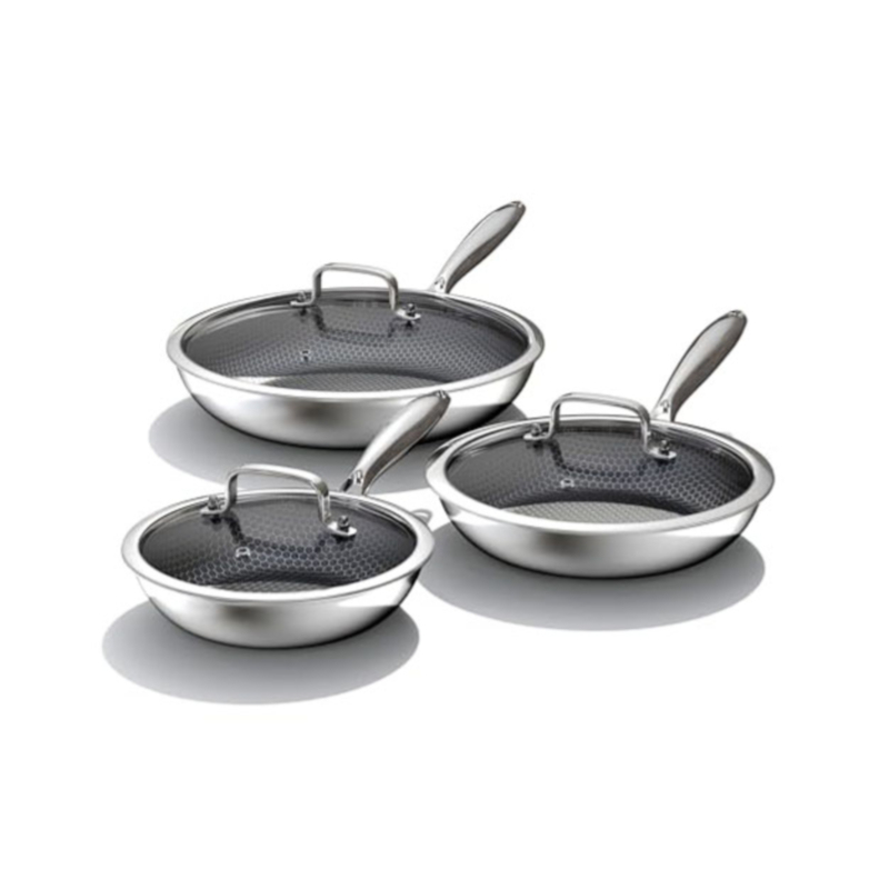 Nonstick Honeycomb 8 10 12 Inch