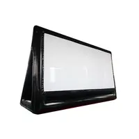 Kapalı ve açık dev özelleştirilmiş hava mühürlü arka sinema şişme TV projektör projeksiyon film ekranı