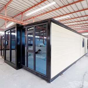 <span class=keywords><strong>Casa</strong></span> Container Espandibile Personalizzata da 20 Piedi, Unità Abitativa Pieghevole <span class=keywords><strong>per</strong></span> Campeggio, Glamping e Resort nella Natura - Product Image 4