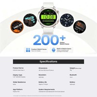 Montre connectée HAYLOU Solar Neo 2 - Suivi d'activité, écran tactile, longue durée de vie de la batterie, étanche 1ATM