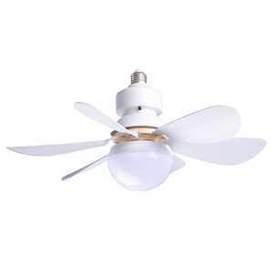 European Style LED <b>Ceiling</b> <b>Fan</b> with <b>Remote</b> <b>Control</b> and E27 Socket Light Living Room Use 3-Speed 6 Blades - Product Image 1