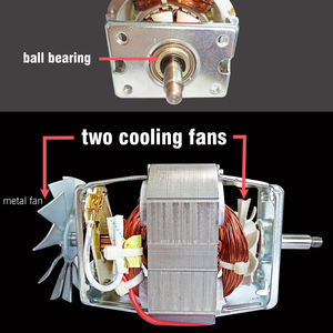 Machine à <span class=keywords><strong>jus</strong></span> centrifuge à froid multifonction 11 en 1 en acier inoxydable <span class=keywords><strong>Extracteur</strong></span> <span class=keywords><strong>de</strong></span> <span class=keywords><strong>jus</strong></span> avec broyeur alimentaire et mixeur à smoothie - Product Image 6