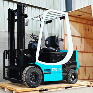 Forklift China Professional Manufacturer Battery Forklift 1.5Ton 2Ton 3 Ton 3.5 Ton 4Ton Portable Warehouse Forklifts For Sale - Product Image 1