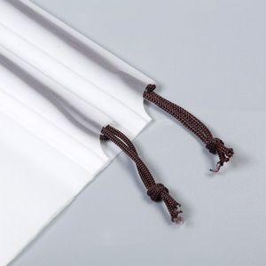 Sac en plastique à cordon personnalisé, sac à cordon pour vêtements, sac en PVC à cordon, petit sac transparent à cordon - Product Image 2