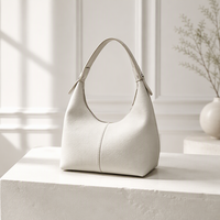 Sac à bandoulière Hobo en PU tendance pour femme, sac souple et décontracté à porter sous le bras, sac à main de luxe multicolore de créateur