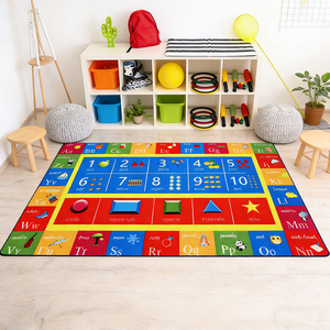 <span class=keywords><strong>Tapis</strong></span> éducatif doux pour enfants ABC dessin animé <span class=keywords><strong>lavable</strong></span> <span class=keywords><strong>en</strong></span> <span class=keywords><strong>machine</strong></span> <span class=keywords><strong>Tapis</strong></span> de jeu pour bébé enfants pour la salle de jeux de la crèche - Product Image 1