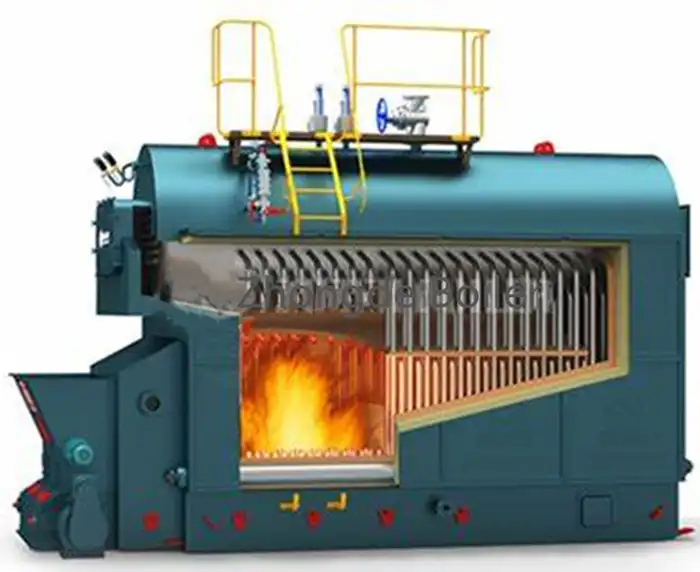 2 4 6 810トンバイオマス温水ヒーター発電所および工業生産用石炭DZHボイラー蒸気ボイラーを購入する