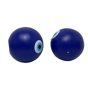 Factory customized new inflatable eyeball 40cm inflatable devil's eye beach ball bird repellent ball