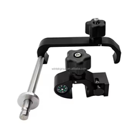 Support de tablette à montage sur poteau GPS robuste, réglable, compatible universel pour les appareils de 97 ~ 145mm de hauteur