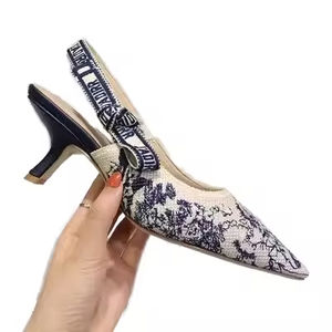 <span class=keywords><strong>Zapatos</strong></span> de Tacón Alto de Lujo Personalizados OEM ODM para Mujer, <span class=keywords><strong>Zapatos</strong></span> de Punta Puntiaguda con Cordones para Verano, <span class=keywords><strong>Zapatos</strong></span> de Moda para Exteriores, Tacones de <span class=keywords><strong>Charol</strong></span> - Product Image 2