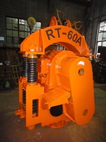 Marteau vibrant électrique de type grue RT-60A avec moteur de 60 kW à haute efficacité pour palplanches