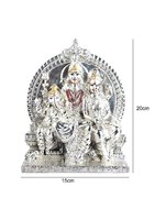 Statue de l'Idole du Parivar de Shiva, Figurine de la Famille des Dieux Hindous, Décoration de Temple Domestique pour Puja, Cadeau Spirituel Religieux, Mahadev Fait Main, Anniversaire