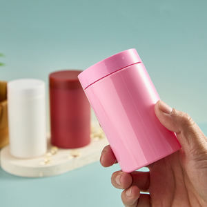 Bouteille en plastique écologique, recyclable, mince et haute, conforme à la réglementation REACH de l'UE, récipient étanche pour les compléments alimentaires haut de gamme - Product Image 3