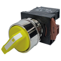 Sélecteur non lumineux basse tension Commutateur rotatif de bloc de contact de remplacement facile pour circuits 5V/5mA
