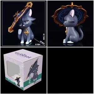 10CM Ke Qing Diluc Wanderer Kuki <span class=keywords><strong>Shinobu</strong></span> Cos Cat juego personaje figura recoger Anime figuras regalo juego caliente - Product Image 3