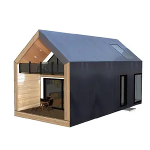 Casa di design prefabbricata casa a due piani casa mobile personalizzata a due piani