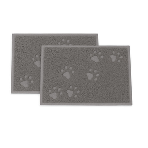 Eco-Friendly PVC Rectangular Pet Mat Anti-Takeout <b>Cat</b> Litter <b>Box</b> Floor Mat with <b>Cat</b> Foot Mat for Dogs for <b>Cat</b> Owners - Product Image 1