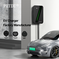 RUIVANDA 32a 7.2kw Ev Wallbox Charger Ev Fast Car Electric Vehicle Station de charge murale avec prise de type 2