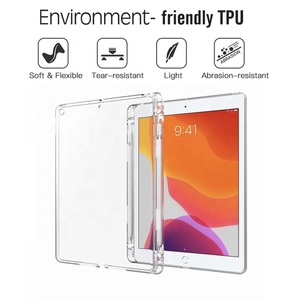 Para <span class=keywords><strong>iPad</strong></span> <span class=keywords><strong>10</strong></span> <span class=keywords><strong>10</strong></span>,9 11 2025 <span class=keywords><strong>10</strong></span>,2 Funda trasera de TPU suave completamente transparente con ranura para bolígrafo - Product Image 3