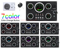 Voiture Marine Bateau DC12V/24V Moteur Jauge Instrument Meter Panel Diesel Engine Panel