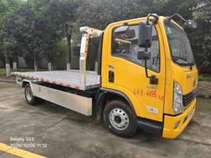 Howo hino Sinotruk 5mt 8 tonnellate demolitore per due auto danneggiate carro attrezzi a pianale - Product Image 4