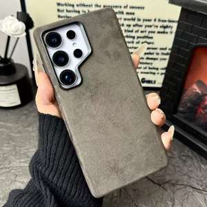 Pour <span class=keywords><strong>Samsung</strong></span> S25 ultra Housse de protection magnétique en cuir de fourrure Étui de téléphone Funda Carcasa Capa <span class=keywords><strong>Etui</strong></span> Pour <span class=keywords><strong>Telephone</strong></span> Fourrure S24 ultra - Product Image 6