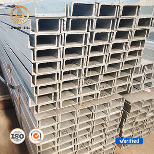 Laminado en caliente ASTM A36 Q235 S275 S355 Perfil galvanizado estructural Canal Acero <span class=keywords><strong>C</strong></span> Canal de acero galvanizado Perfil de acero - Product Image 3