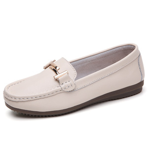 Zapatos Planos de Cuero para Mujer, Primavera 2026, Casuales, Versátiles, con Suela Suave, para Mujeres Embarazadas y Madres - Product Image 5