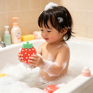 Cartoon Soft Foam Scrubber Body Cleaning Baby Bath <strong>Sponge</strong> for Bathing Absorbent Exfoliating <strong>Shower</strong> <strong>Sponge</strong> - Product Image 2