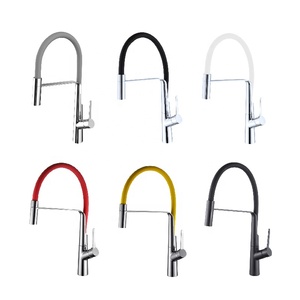 Grifo de Cocina Monomando de Agua Fría y Caliente <span class=keywords><strong>con</strong></span> Caño Extraíble, <span class=keywords><strong>Grifería</strong></span> Gourmet de 3 Vías - Product Image 2