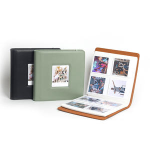 288 pochettes Mini Album Photo vierge pour appareil photo <span class=keywords><strong>Polaroid</strong></span> PU mallette de rangement en gros Album Photo livre Mini Photo pour image large - Product Image 3