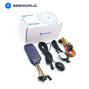 SEEWORLD-rastreador GPS R31L para coche, dispositivo de seguimiento y control de nivel de combustible con Sensor de voz con corte de motor, 4G