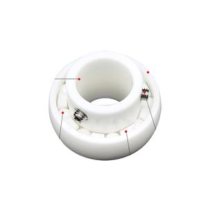 Blocchetto di cuscino + zirconia cuscinetto in ceramica UCP205 diametro 25 mm cuscinetto in ceramica resistente al calore del blocchetto di cuscino 25x140x70mm - Product Image 1