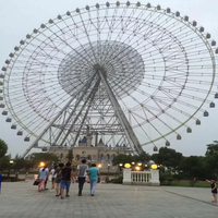 Ruota panoramica per il prezzo di vendita parco divertimenti giostre all'aperto per bambini al coperto kidde 40m nuova ruota rotante piccola ruota panoramica usata