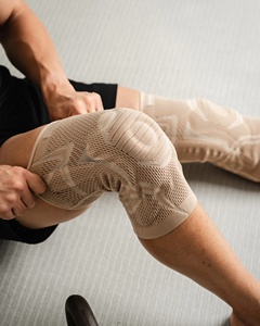 Rodillera Deportiva de Soporte Diario para Baloncesto, Nuevo Diseño, Alivio del Dolor de Rodilla, Protección Profesional, Transpirable, Ligera, Tejida - Product Image 4