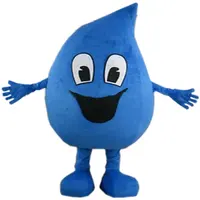 HOLA Blue Water DROP Mascotเครื่องแต่งกาย/Mascotเครื่องแต่งกาย/เครื่องแต่งกาย