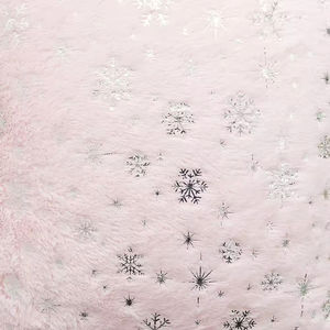 Federe Decorative Carine con Stampa Glitter Personalizzata, Cuscini per Divano del Soggiorno con Motivo a Fiocco di Neve - Product Image 4