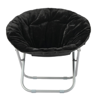 Fauteuil inclinable pliable rond de luxe Hitree pour intérieur, couleur personnalisable, avec rembourrage supplémentaire