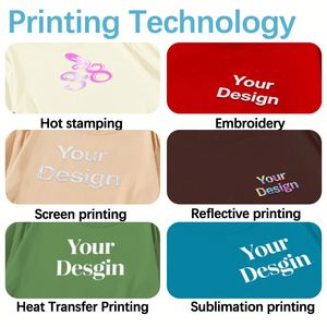 เสื้อยืดครอปปักโลโก้ตามสั่ง 180 แกรม ผ้าฝ้าย 100% สำหรับธุรกิจ โฆษณา ประชาสัมพันธ์ และงานต่างๆ เสื้อยืดผู้ชายแบบกำหนดเองได้ - Product Image 6
