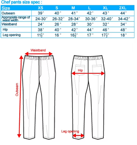 Pantaloni <span class=keywords><strong>da</strong></span> Chef Neri <span class=keywords><strong>da</strong></span> Uomo Totalmente Elasticizzati Uniforme <span class=keywords><strong>da</strong></span> <span class=keywords><strong>Lavoro</strong></span> per Personale di Cucina Ristorante e <span class=keywords><strong>Bar</strong></span> - Product Image 5