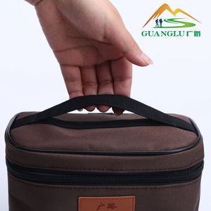 Juego de tarros para condimentos GuangLu para exteriores, tamaño M, con asa para acampar, caja de almacenamiento de condimentos sólidos, tapa con cremallera - Product Image 3