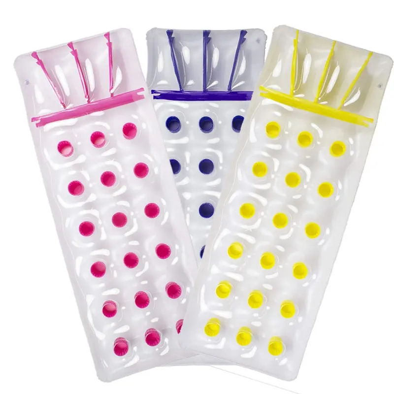 Изготовленный На Заказ надувной матрас из ПВХ с 18 отверстиями