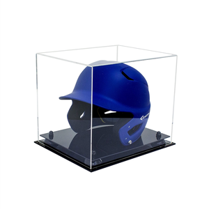 Boîte de collection de mini casques de sport en lucite transparente, à montage mural, pour trois modèles de casques de Formule 1 à l'échelle 1/2 - Product Image 3